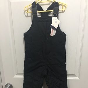 BNWT gap ski pants (2T) black